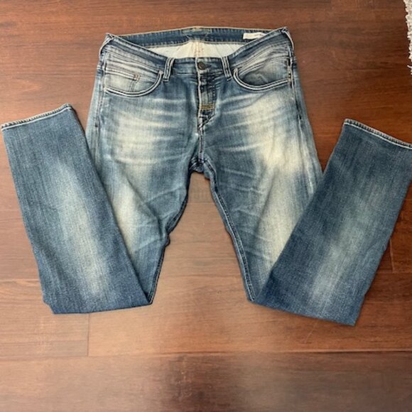 Meltin Pot Martin SlimFit 99% Cotton Jeans Size 34 X34 - Picture 1 of 5
